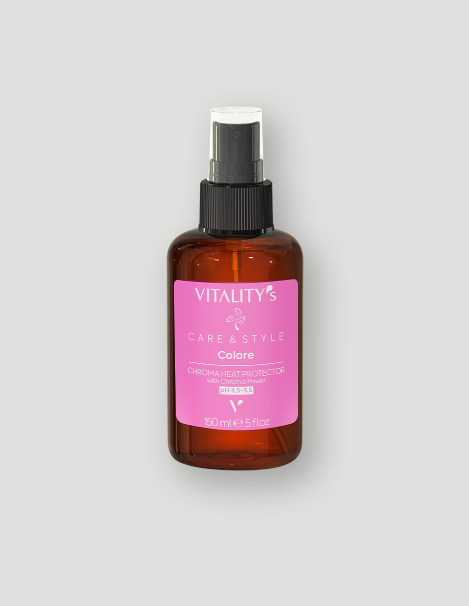 Chroma heat protector – No-rinse heat-protecting serum for coloured hair