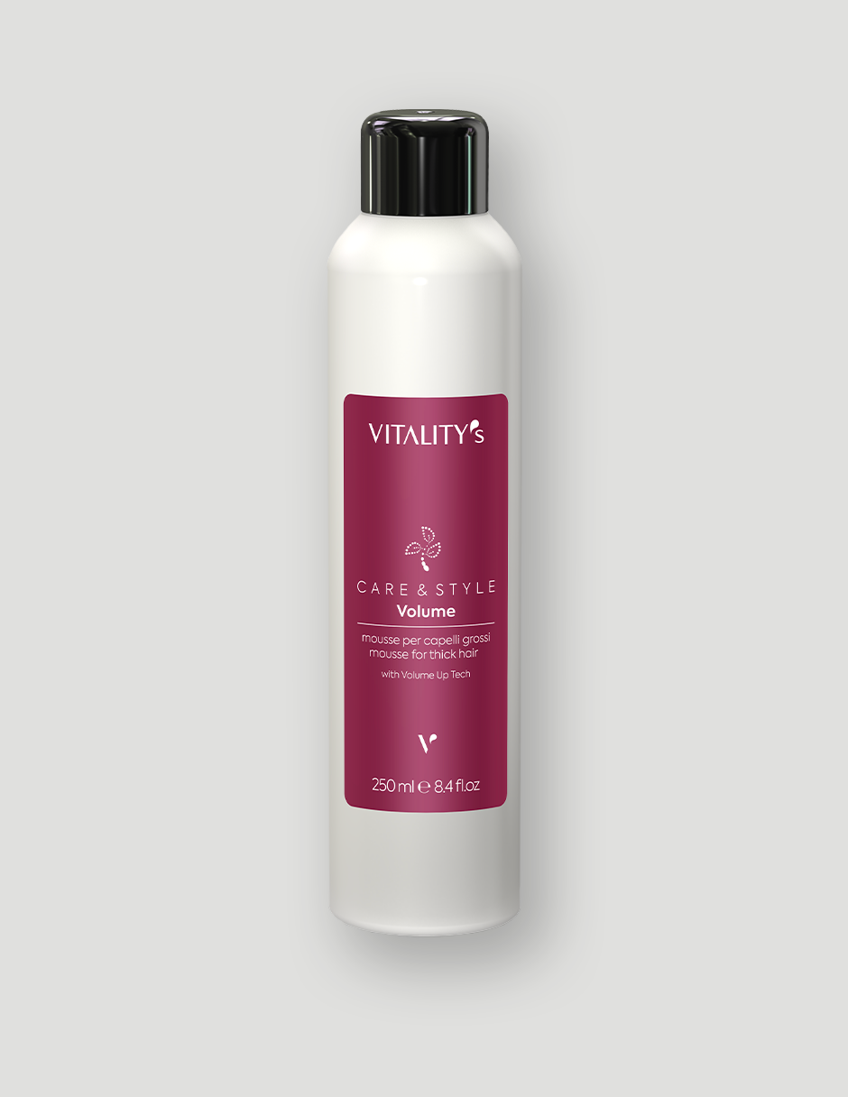 Volume mousse for thick hair
